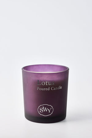 Open image in slideshow, Poured Candle – Lotus - SWY - Scent With You
